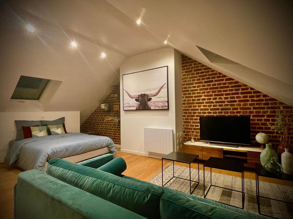 Downtown Loft - Centre Ville - Wifi - Netflix Amiens Exterior foto