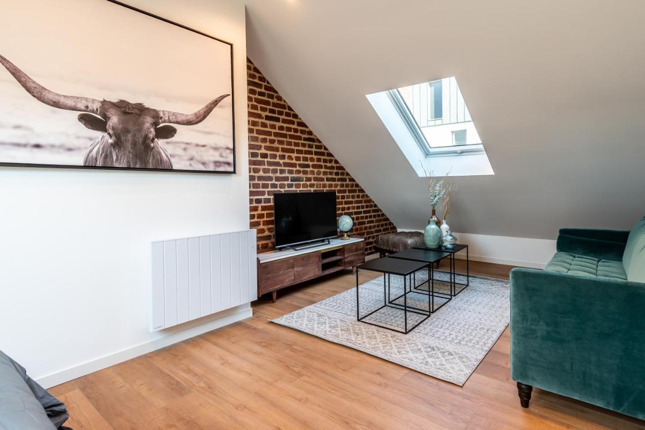Downtown Loft - Centre Ville - Wifi - Netflix Amiens Exterior foto