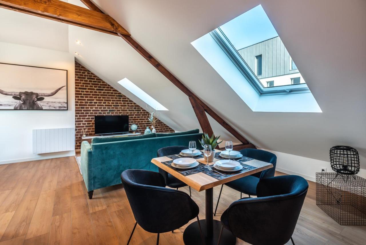 Downtown Loft - Centre Ville - Wifi - Netflix Amiens Exterior foto